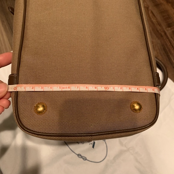 NEW ! PRADA LOGO JACQUARD handbag - Picture 6 of 10